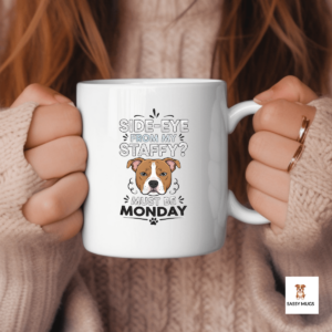 Sassy Mugs Canada Staffy mug funny
